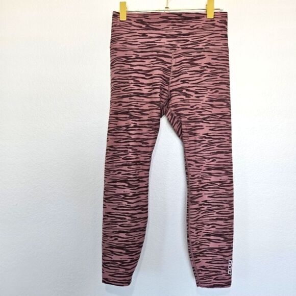 Lorna Jane | Zebra Animal Print Mid Rise Logo Leggings, Womens XL Extra Large - Picture 4 of 5